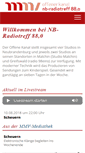 Mobile Screenshot of nb-radiotreff.de